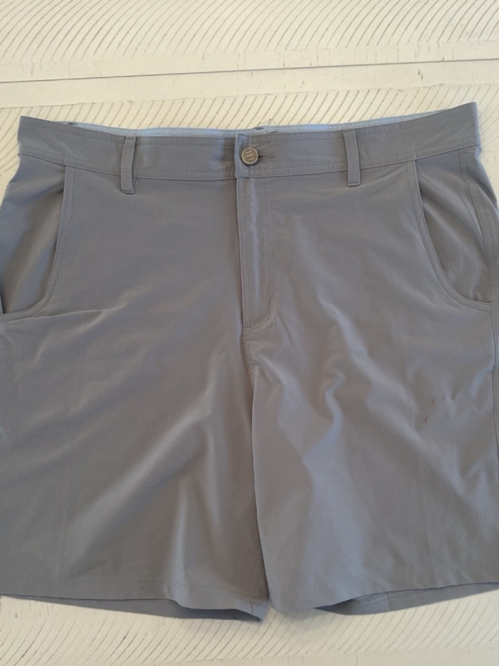 Free Fly Mens Hybrid Short - Cement - 36" - 7.5" inseam